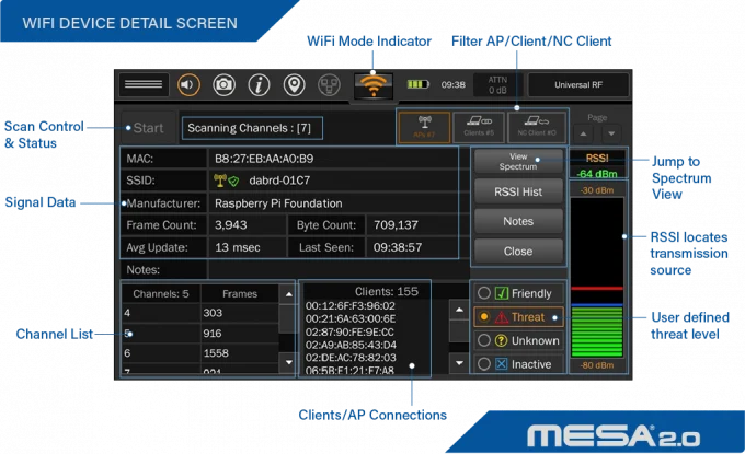 MESA 2.0 Mobility Enhanced Spectrum Analyzer - Bild 9