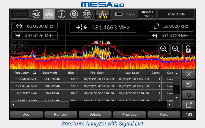 MESA 2.0 Mobility Enhanced Spectrum Analyzer - Bild 7