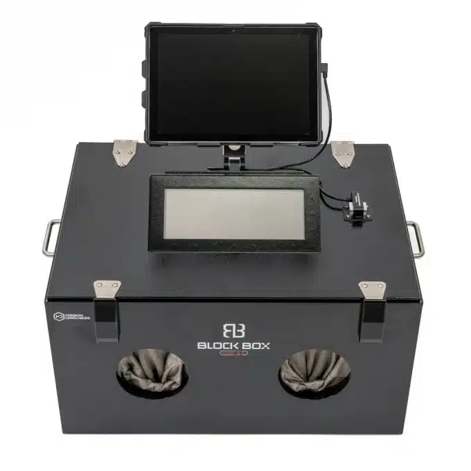 Mission Darkness™ BlockBox Lab XL With Mounted Webcam and Tablet - Image 4