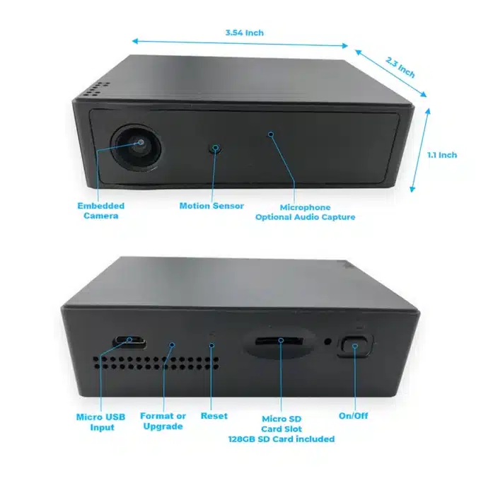 120 Wide Angle Advanced Motion Detection Video Recorder - Image 6