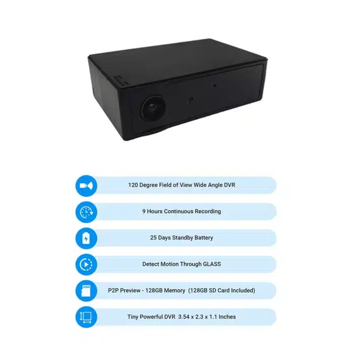 120 Wide Angle Advanced Motion Detection Video Recorder - Image 8