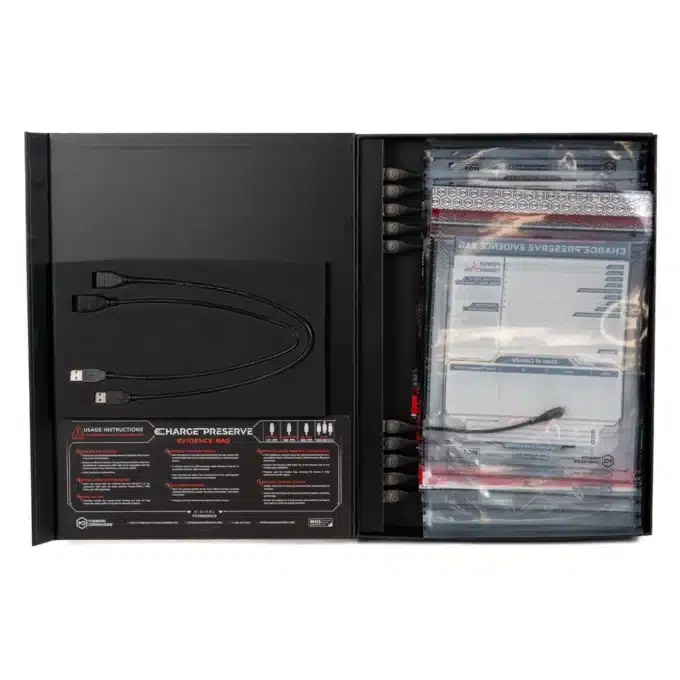 Mission Darkness™ Charge Preserve Evidence Bag(10p USB C/Micro/Lightning) - Image 10
